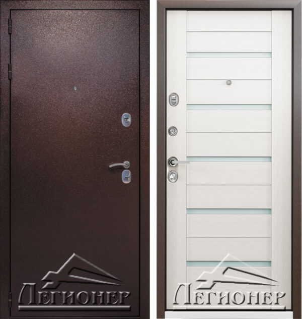 дверь Техно цвет Белый венге на doors19.ru недорого
